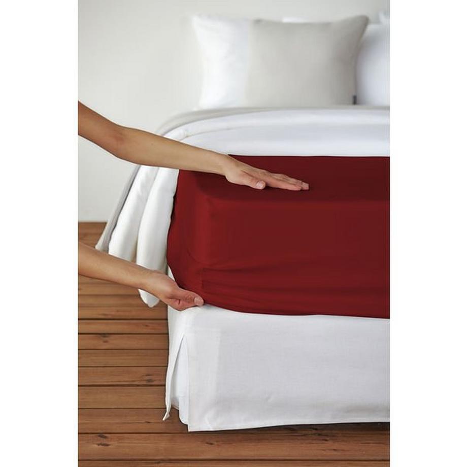 Living Home Uni Satin Lenzuolo con Angoli  