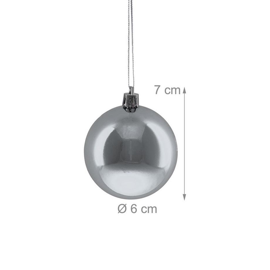 Northix Palline per albero di Natale, set da 100  