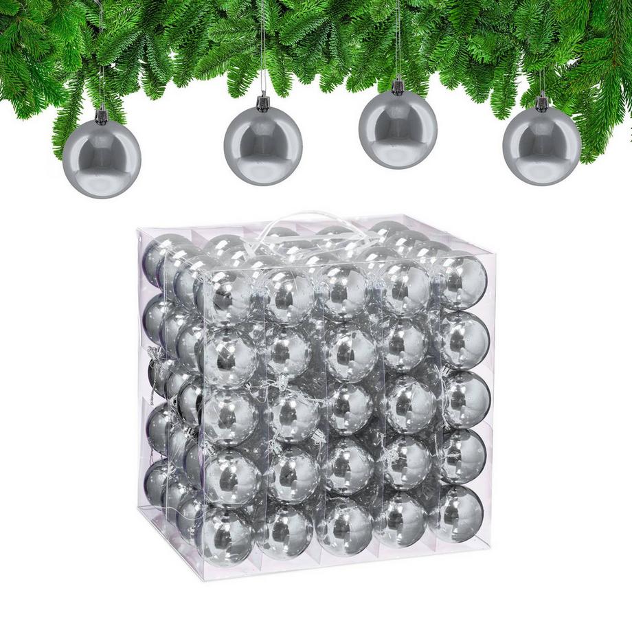 Boules de Noël, lot de 100