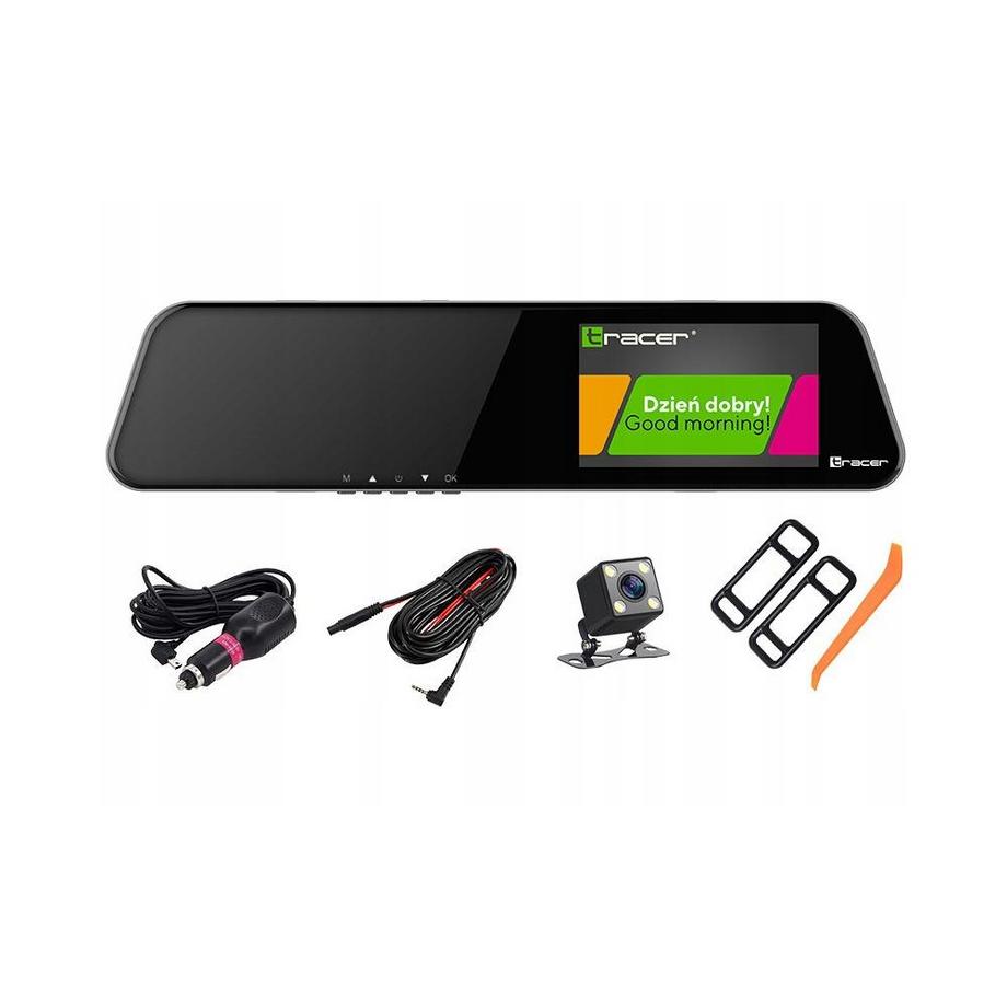 TRACER  Caméra de voiture avec détecteur de mouvement - Dashcam - HD 