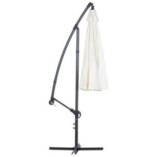 Beliani Ombrellone a sbalzo en Tessuto CALABRIA II  