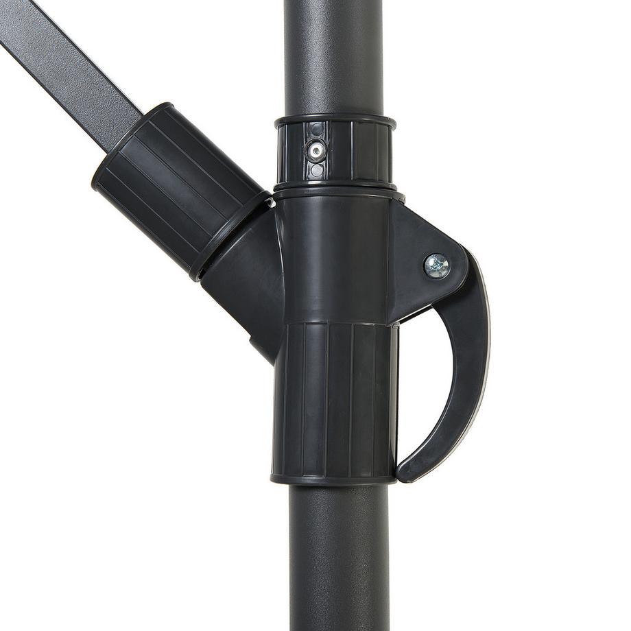 Beliani Ampelschirm aus Stoff  CALABRIA II  