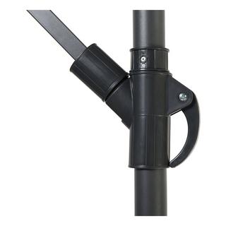 Beliani Ombrellone a sbalzo en Tessuto CALABRIA II  