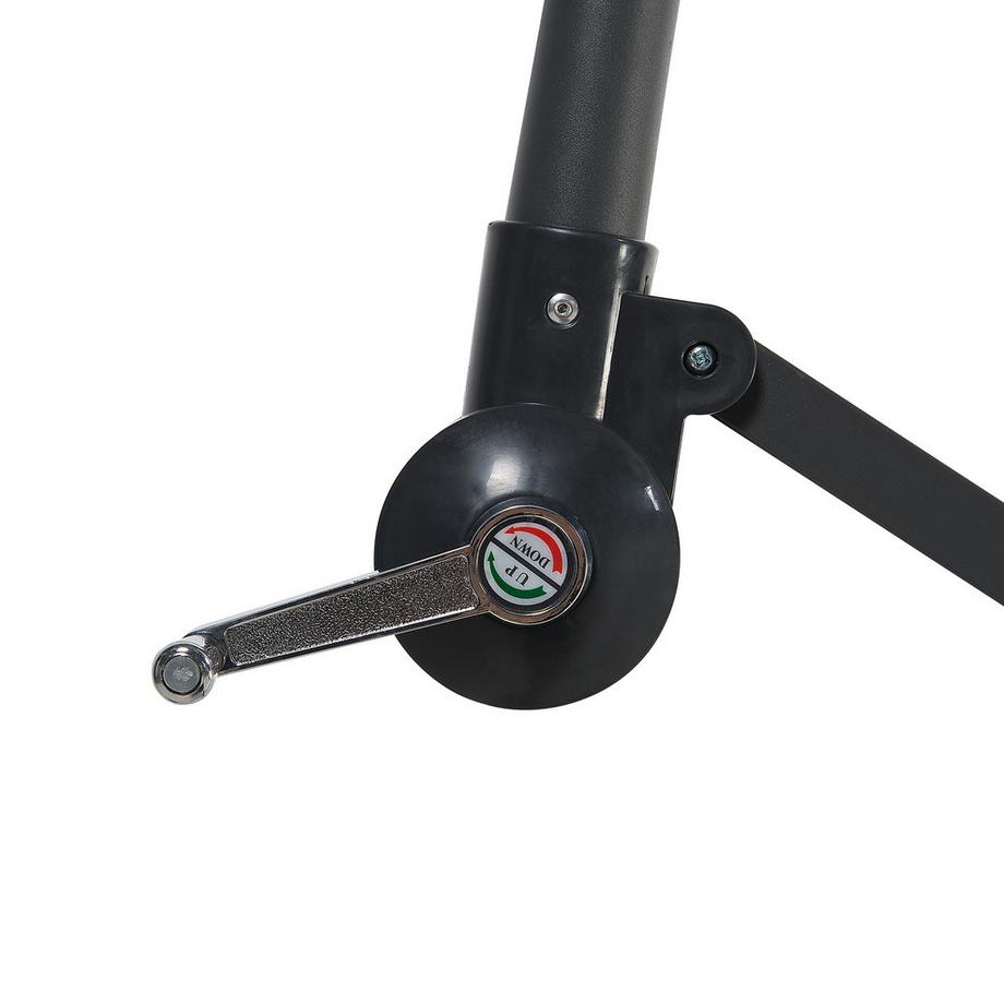 Beliani Ampelschirm aus Stoff  CALABRIA II  