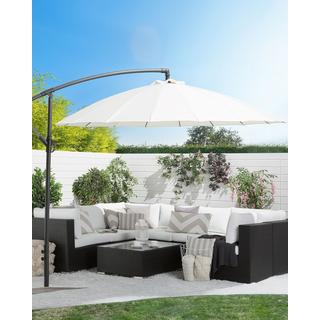 Beliani Ombrellone a sbalzo en Tessuto CALABRIA II  