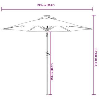 VidaXL Sonnenschirm  