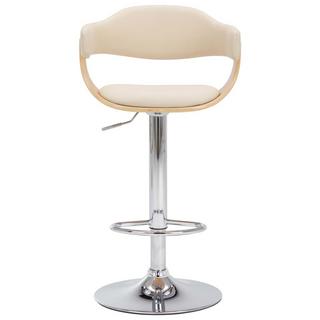 VidaXL Tabouret de bar cuir artificiel  