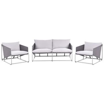 Set lounge pour jardin en Acier Industriel PONTE