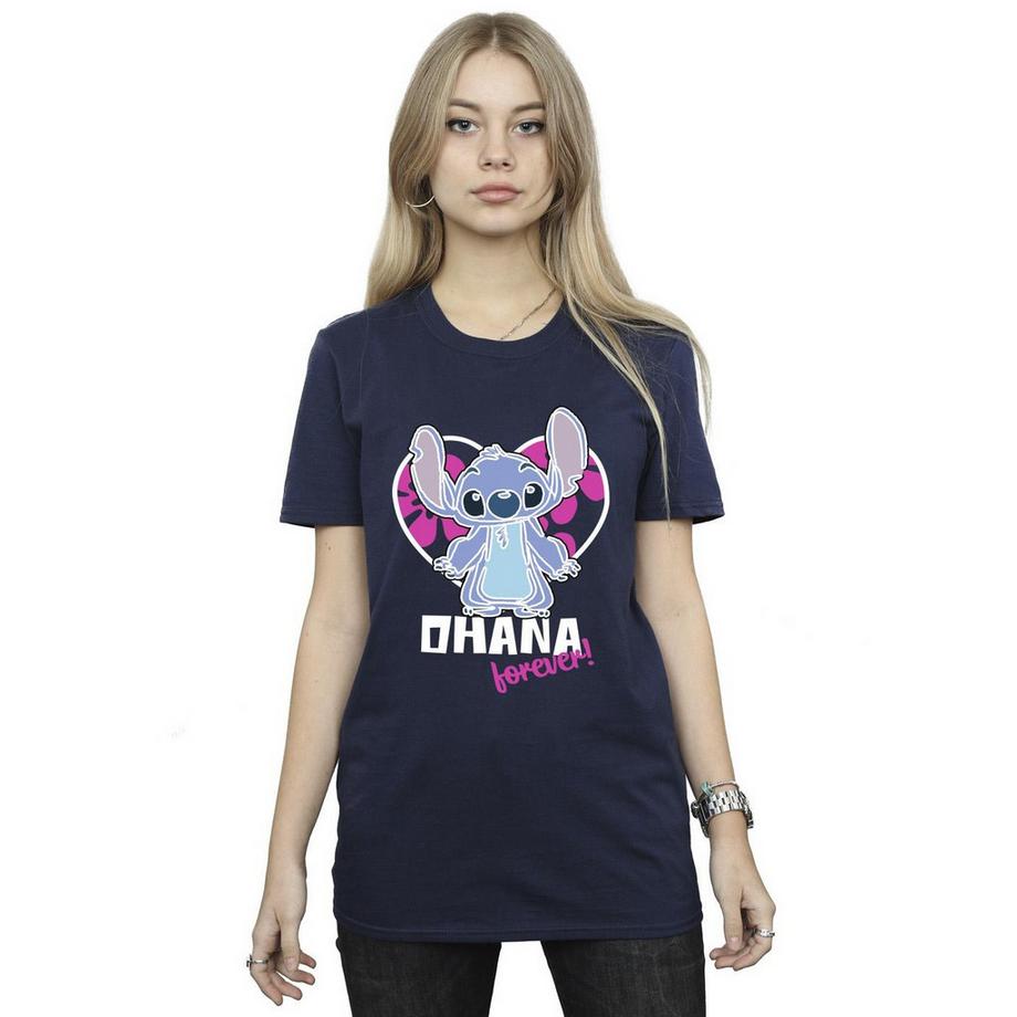 Disney Ohana Forever Stitch T-Shirt Graphique  