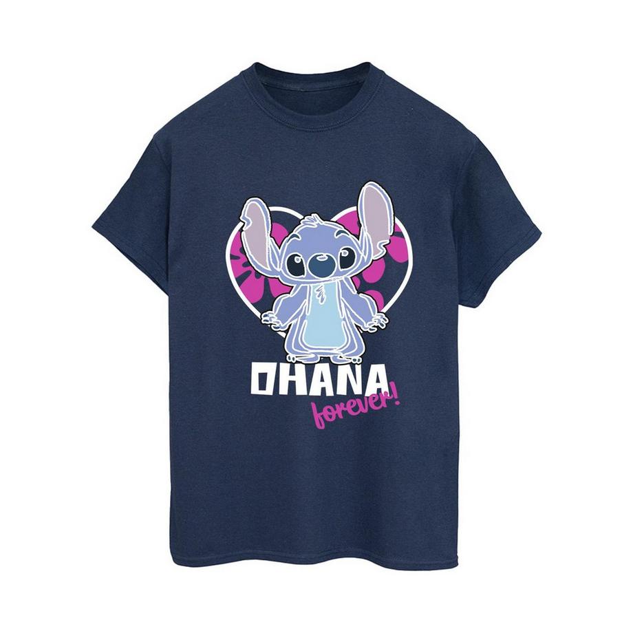 Disney Ohana Forever Stitch T-Shirt Graphique  