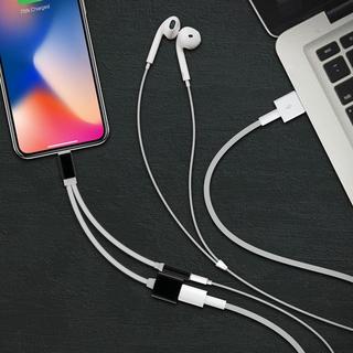 Avizar  Adaptateur Audio+Charge Lightning Blanc 