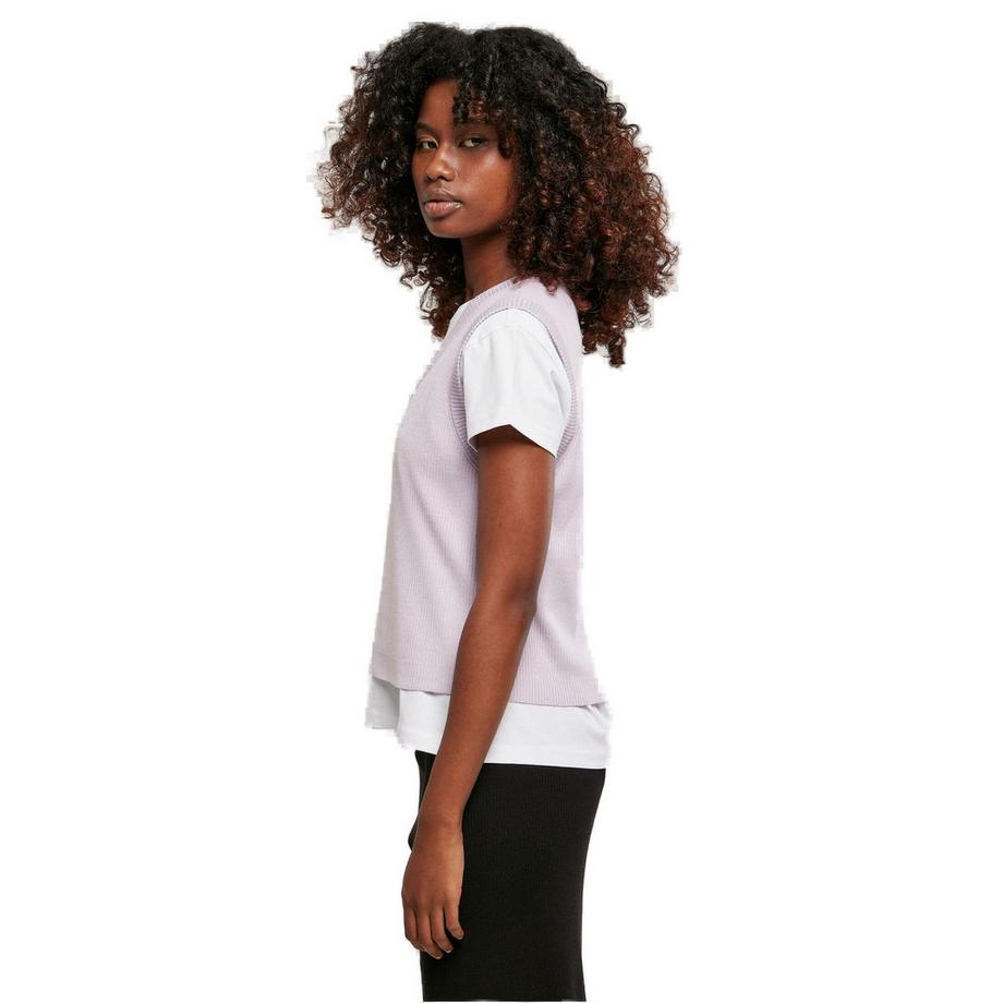 URBAN CLASSICS Gilet Court en Tricot  