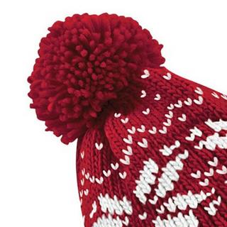 Beechfield  Fair Isle Bonnet tricoté 