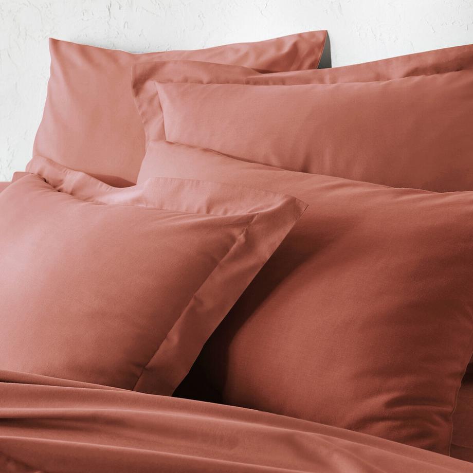 La Redoute Intérieurs Housse de couette unie en coton biologique Scenario  