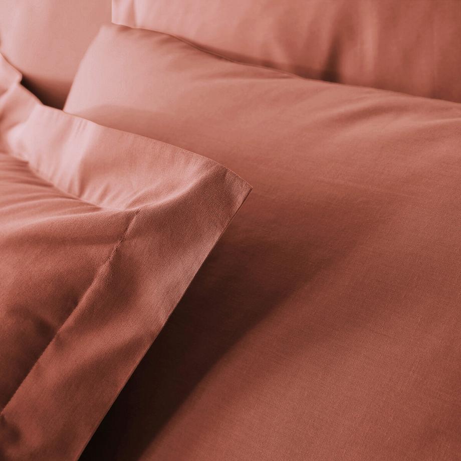 La Redoute Intérieurs Housse de couette unie en coton biologique Scenario  