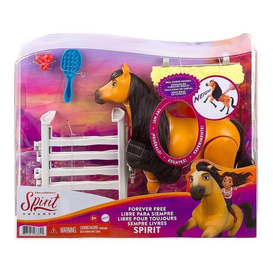 Mattel  Spirit Bewegliches Spirit Pferd mit Geräuschen 