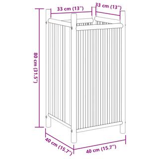 VidaXL Jardinière bambou  