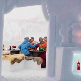 Geschenkidee  Fondue romantique dans un igloo (pour 2 personnes) 