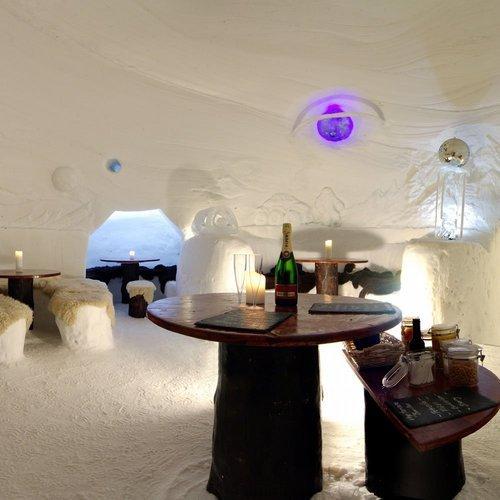 Geschenkidee  Fondue romantique dans un igloo (pour 2 personnes) 