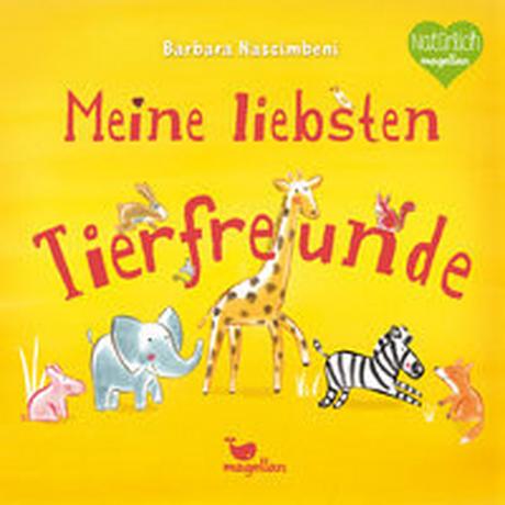 Meine liebsten Tierfreunde Nascimbeni, Barbara (Illustrationen) Gebundene Ausgabe 