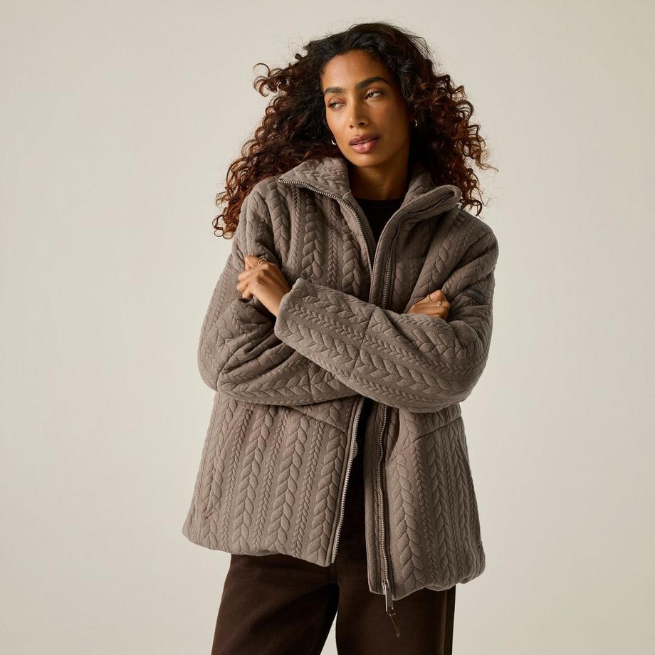 Regatta Amaryl Steppjacke mit Zopfmuster  