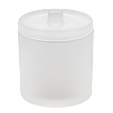 Kosmetikdose Pinta weiss frosted