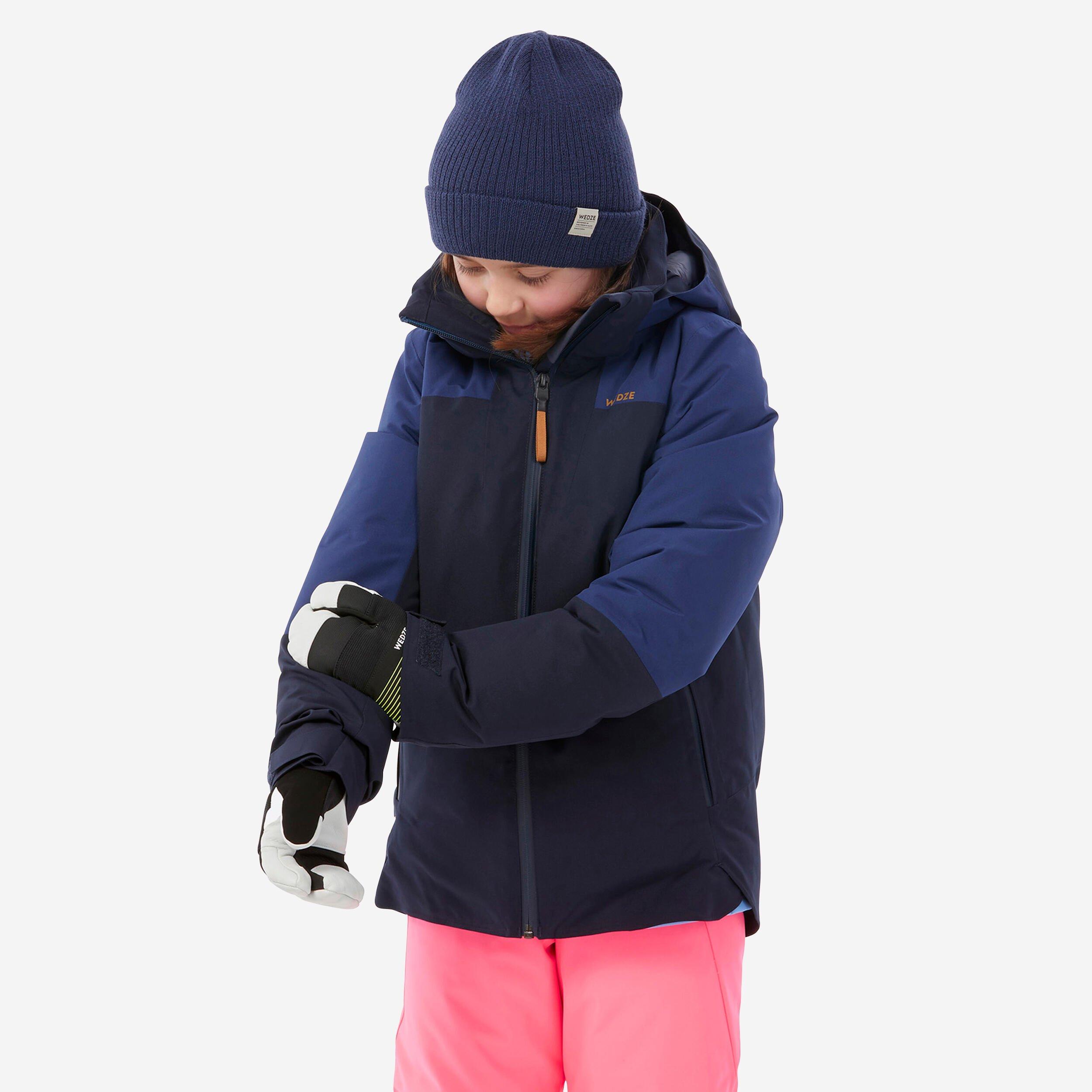 WEDZE Veste de ski enfant chaude et imperm able 900 Bleue