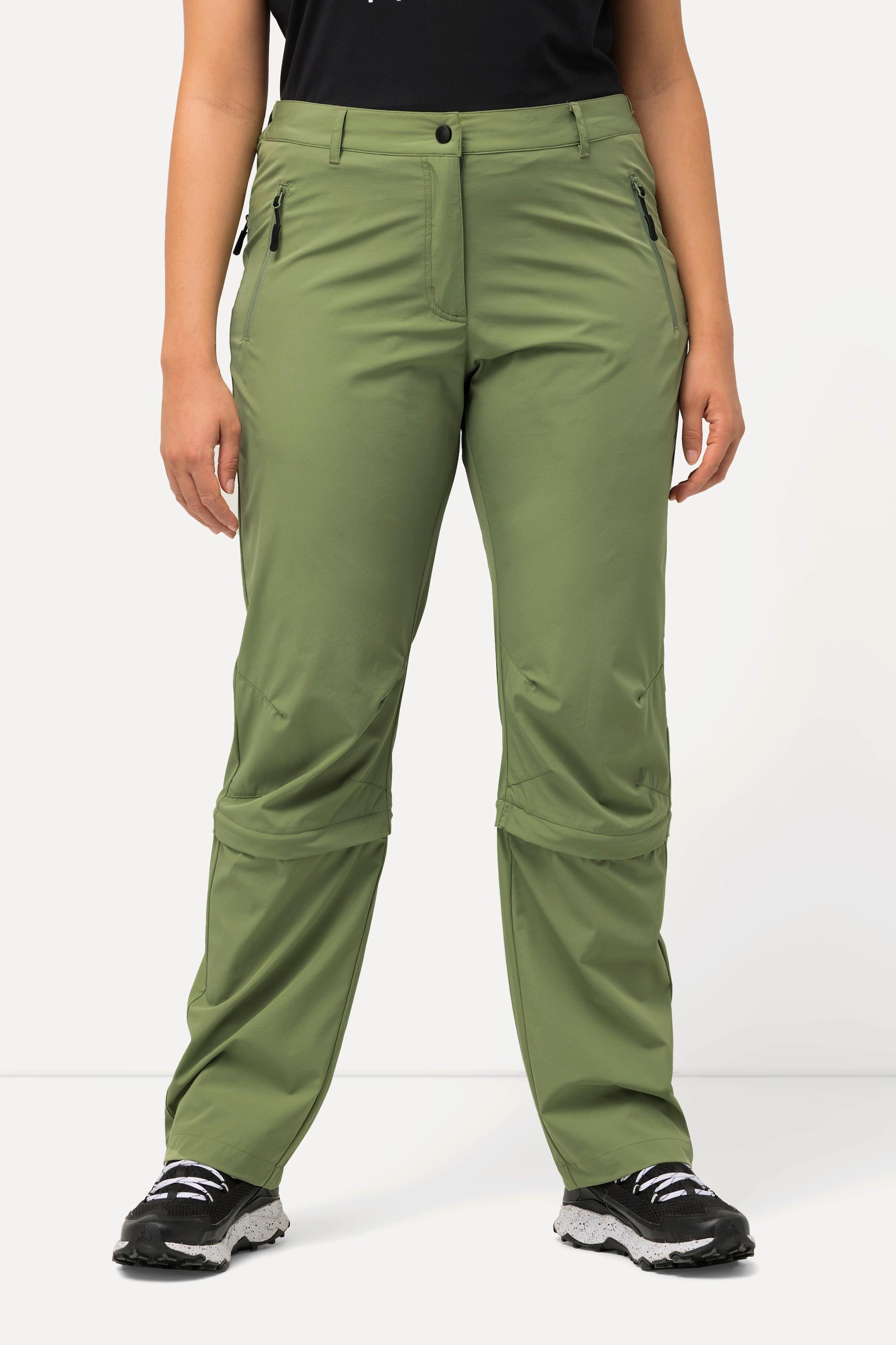 Ulla Popken  Pantalon modulable à système Zipp-Off, longueur ajustable, séchage rapide 