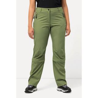 Ulla Popken  Pantalon modulable à système Zipp-Off, longueur ajustable, séchage rapide 