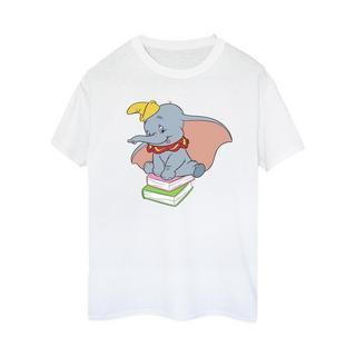 Disney Dumbo Sitting On Books T-Shirt  