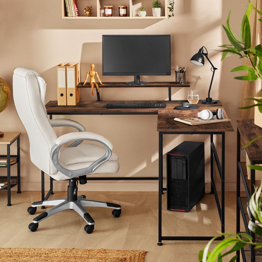 Tectake Bureau MELROSE style industriel  