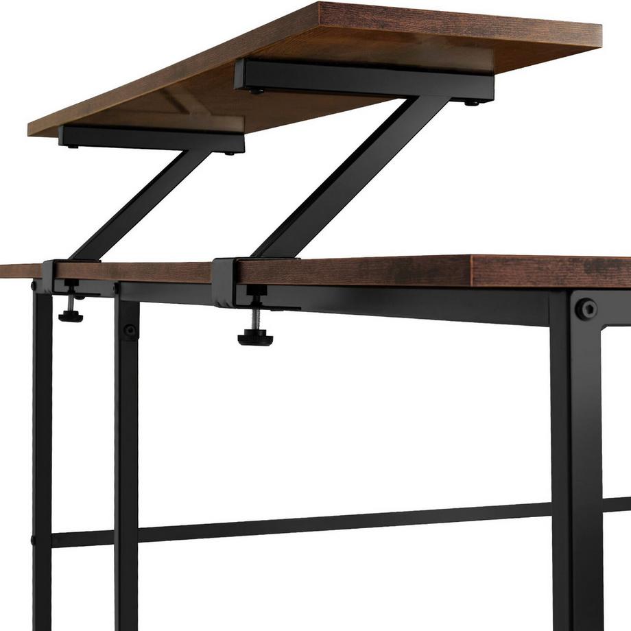 Tectake Bureau MELROSE style industriel  