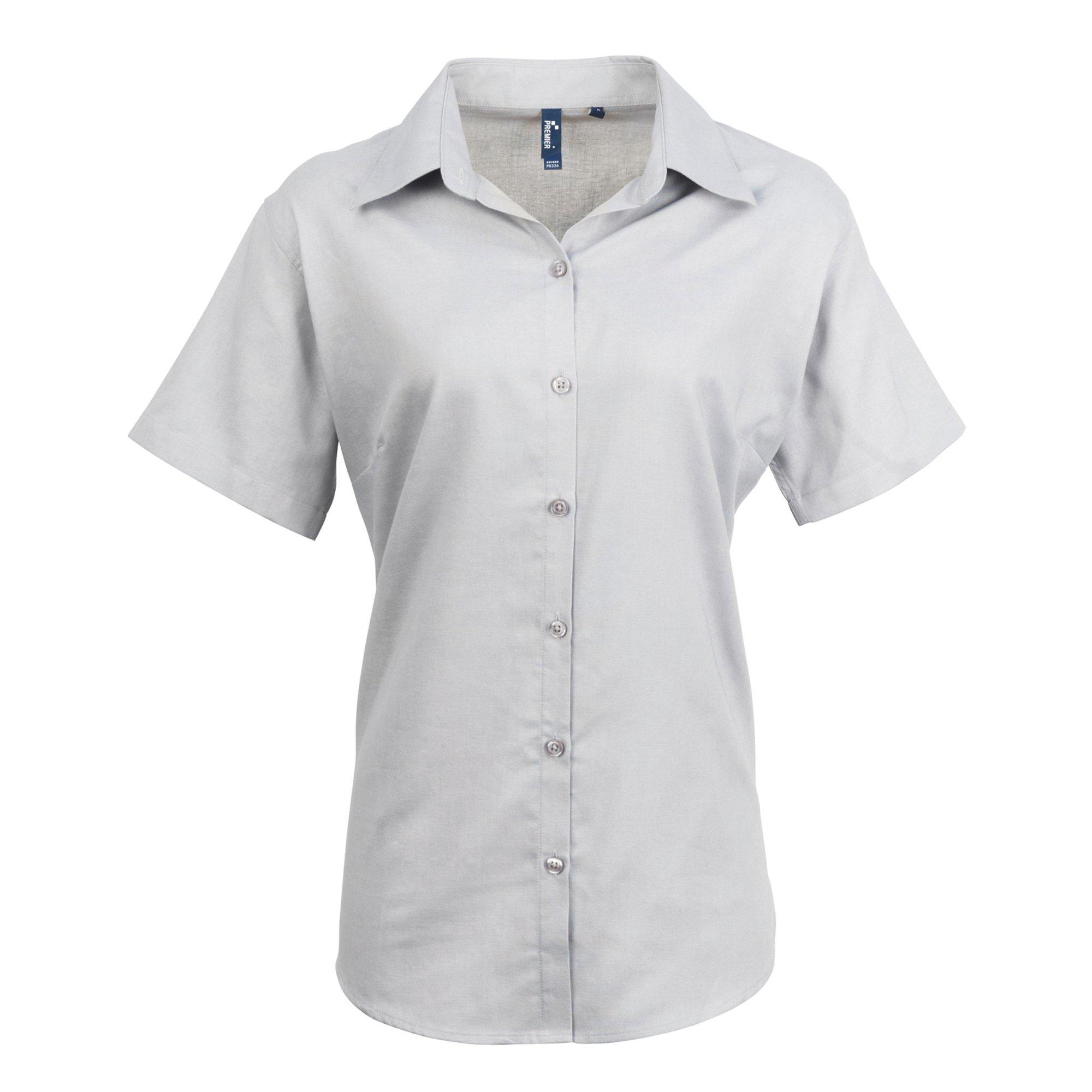 PREMIER  OxfordBluse Bluse Arbeitshemd, kurzärmlig 