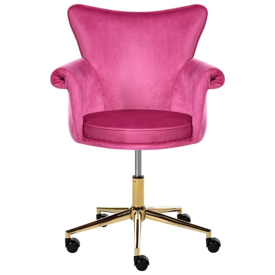 Beliani Chaise de bureau en Velours Glamour VELENCIA  