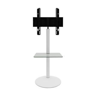 VCM TV Standfuß mit Zwischenboden | Rack Fernseh Ständer | Maße ca. H. 100 x B. 55 x T. 45 cm - Cirla  