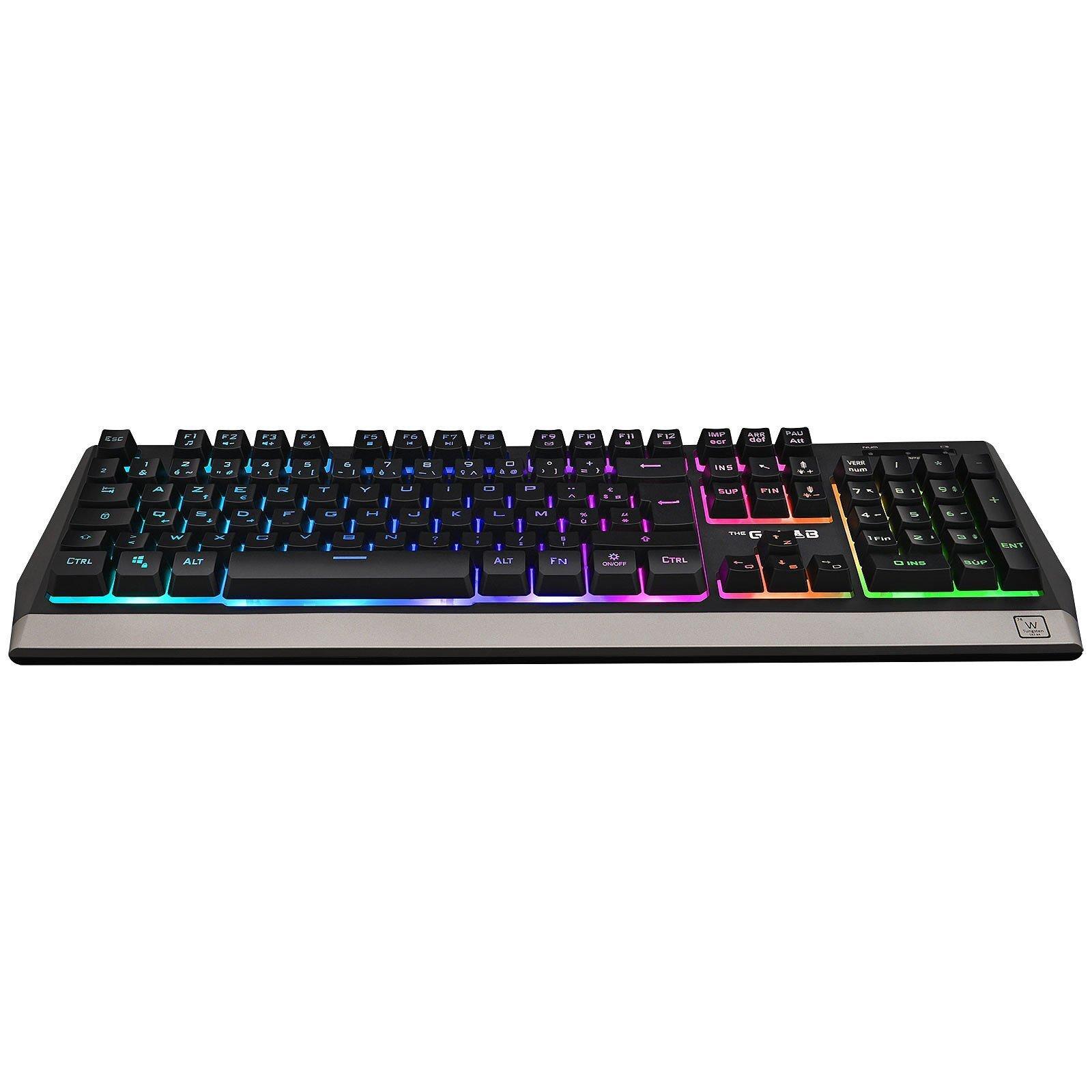 The G-Lab  Kabellose Tastatur und Maus  Combo Tungsten - RGB 
