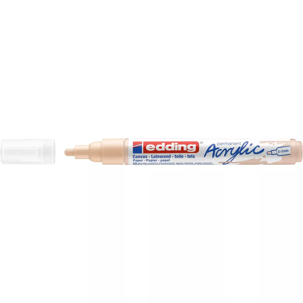 Edding Pennarello Acrilico 5100 Beige Caldo