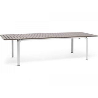 NARDI outdoor Table de jardin extensible Alloro blanc marron 210  