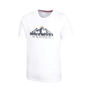 Mountain Warehouse Wander T-Shirt mit Bergaufdruck  
