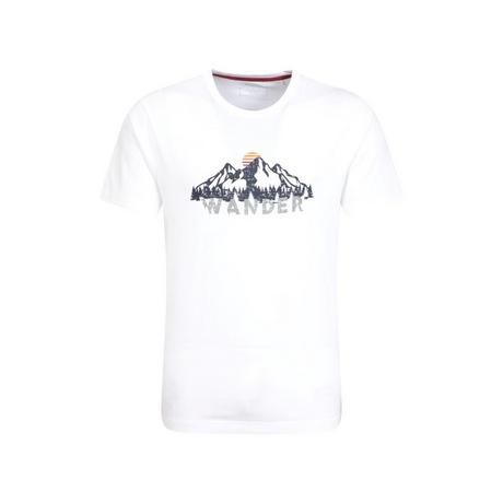 Mountain Warehouse Wander T-Shirt mit Bergaufdruck  