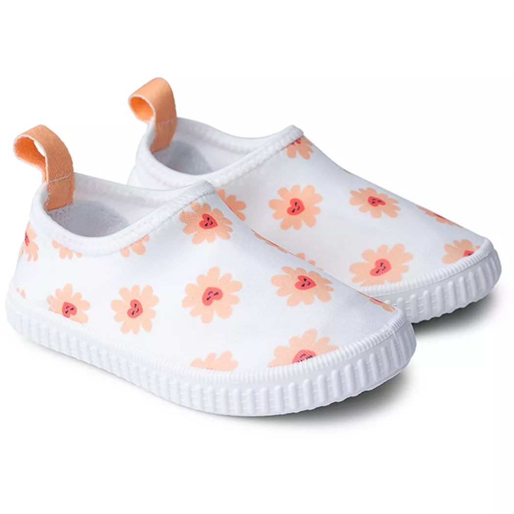 Swim Essentials - Badeschuhe Flower Hearts, One Size, Multicolor