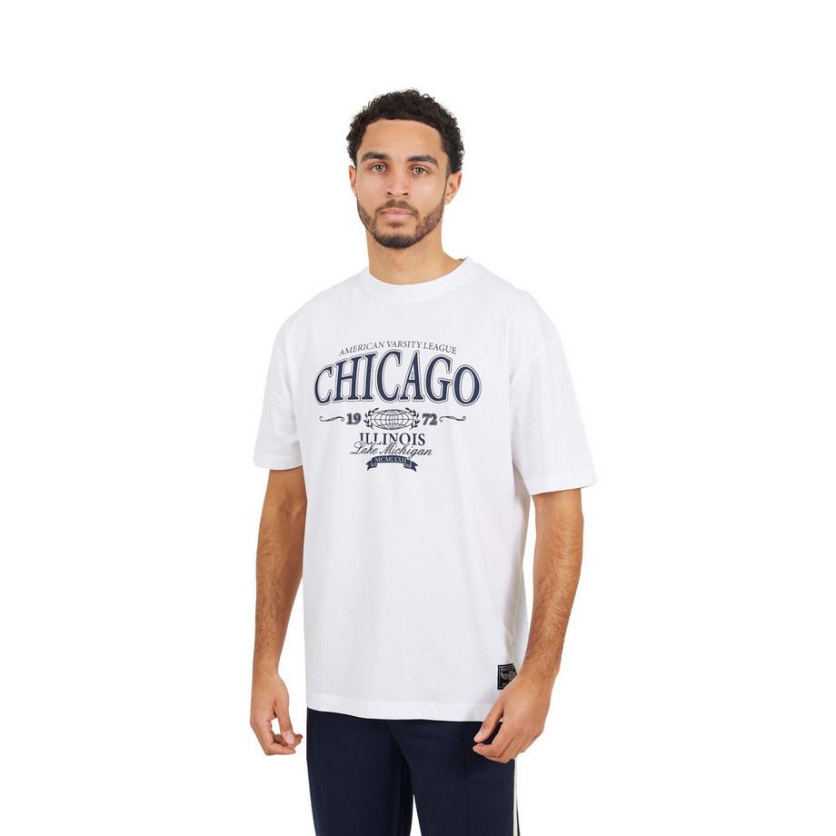 T-Shirt, Rundhalsausschnitt, Leger