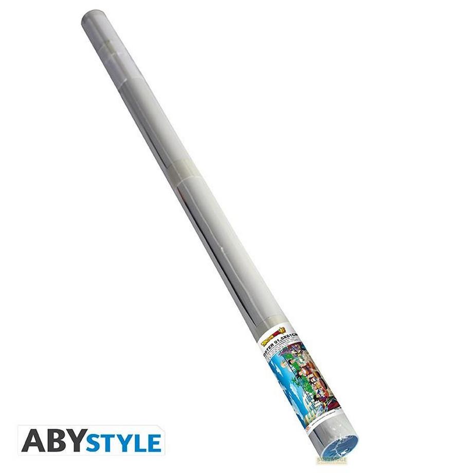 Abystyle Poster - Gerollt und mit Folie versehen - Dragon Ball - Festmahl  