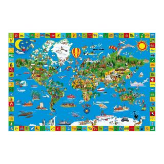 Schmidt Spiele  Schmidt puzzel Geweldige Wereld - 200 stukjes - 8+ 
