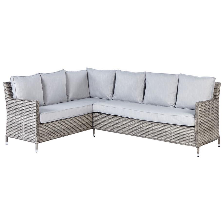 Beliani Set lounge pour jardin en Polyrotin Traditionnel LACONA  