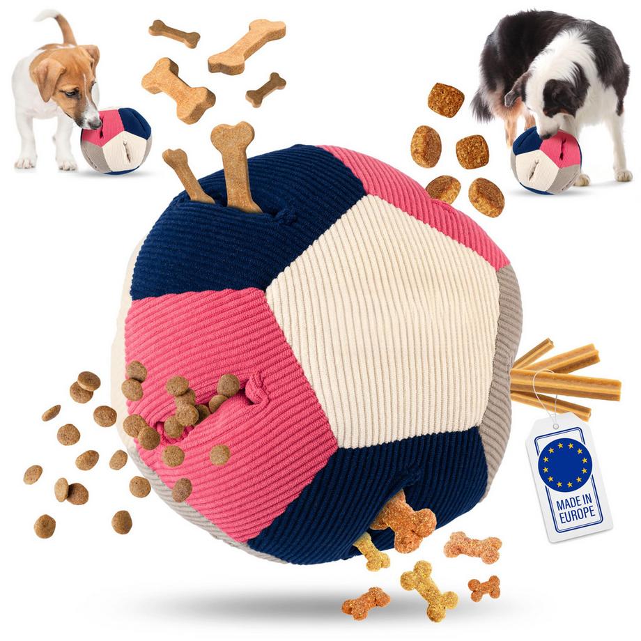Schnupftabakball für Hunde - Intelligentes Hundespielzeug mit 4 Schwierigkeitsstufen