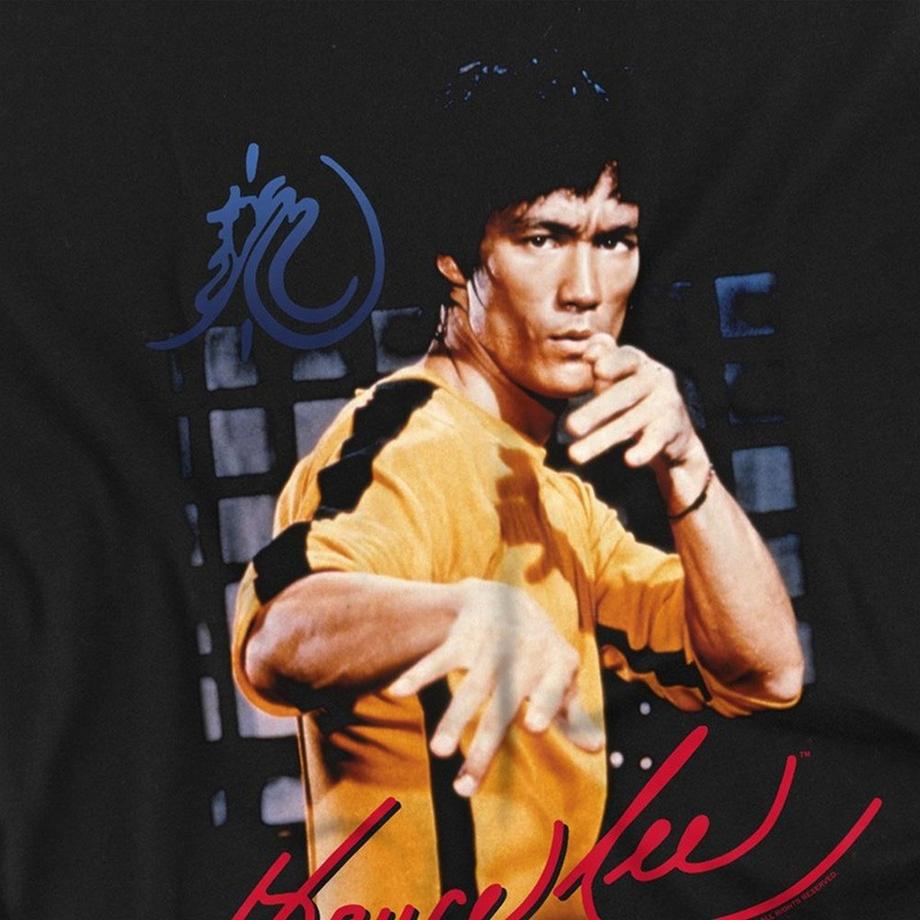 Bruce Lee Maglietta Manica Lunga Yellow Jumpsuit  
