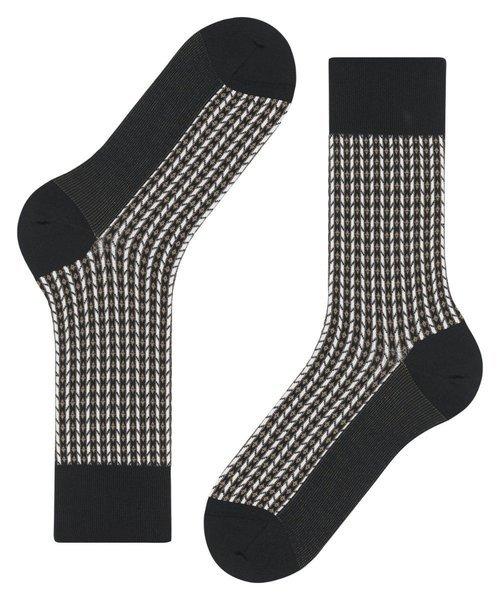 FALKE High Class Gemusterte Socken  