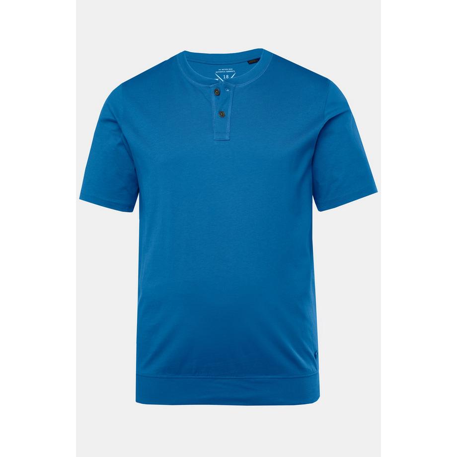 JP1880 Henley Mezza Manica Girocollo T-Shirt  