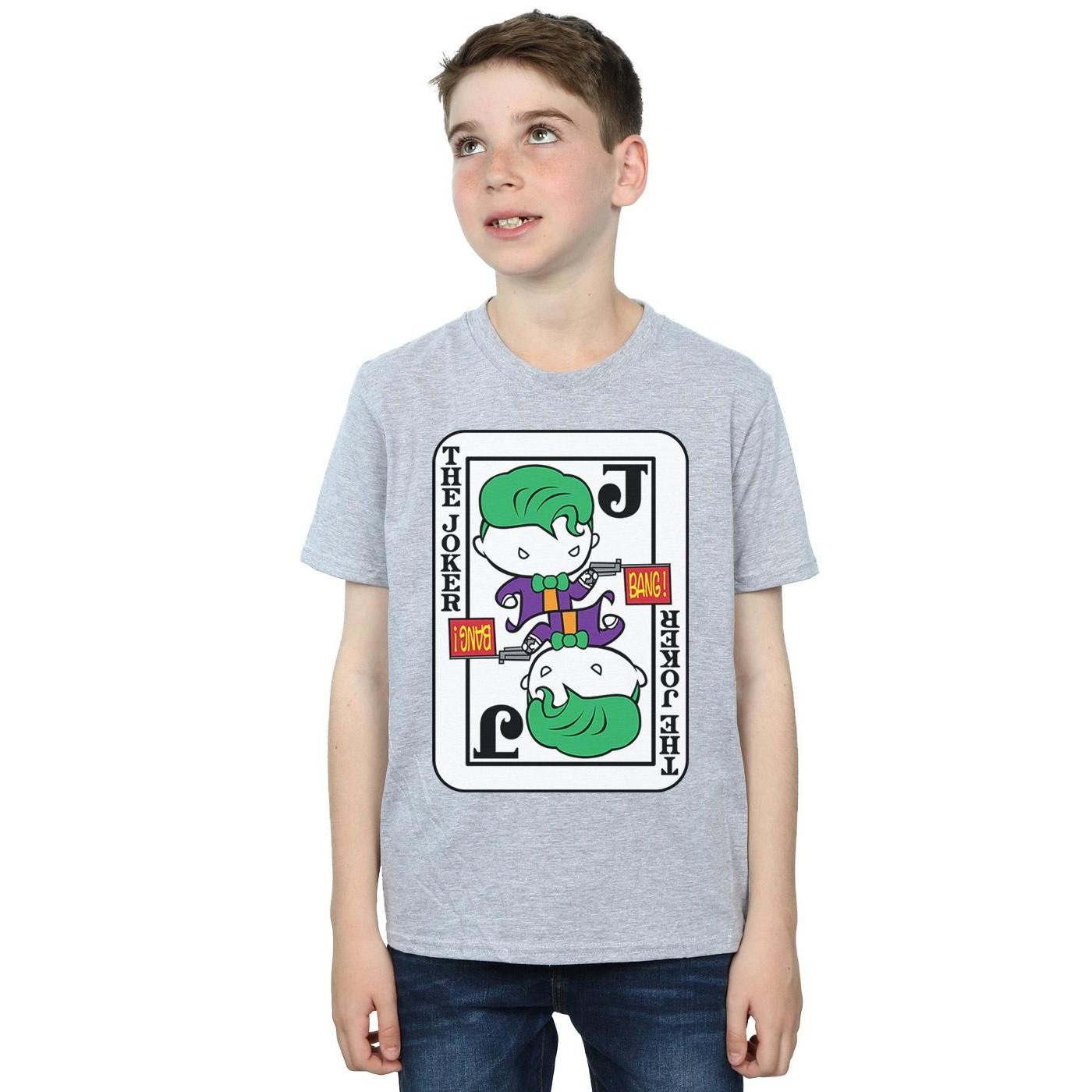 DC COMICS  Chibi Joker Playing Card TShirt 